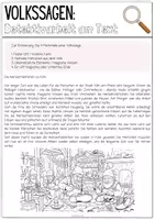 Vorschau - Unterrichtsreihen - Detektivarbeit am Text: Merkmale einer Sage erkennen - Seite 1
