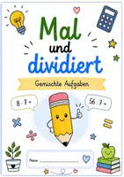 Vorschau - Arbeitsblätter - Mal und dividiert - Arbeitsblätter ✖️➗ - Deckblatt