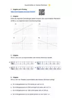 Vorschau - Unterrichtsreihen - Lerntheke zu Exponentialfunktionen (mit Lösungen und Advance Organizer) - Seite 1