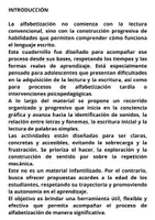 Vista previa - Otros - Alfabetizacion inicial - página 1