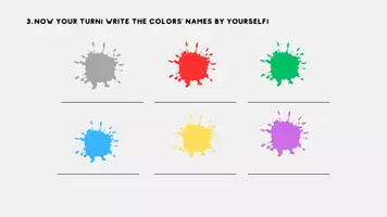zapowiedź - Karta pracy "Colors" - angielski dla dzieci 5-8 lat - strona 3