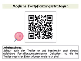 Vorschau - Stundenentwürfe - Fortpflanzungsstrategien r- und K-Strategie - Komplette Unterrichtsstunde mit Präsentation, Arbeitsblatt & Lösungen (Ökologie Sek II) - Seite 1