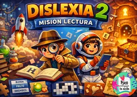 Vista previa - Refuerzo / NEE / Materiales de apoyo - Cuadernillo Dislexia 2 - Portada