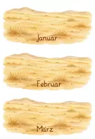 Vorschau - Bildkarten - Löwenklasse - Geburtstagskalender - Seite 1