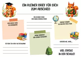 Vorschau - Fördermaterial/Inklusion - Kita-Abschied Bundle | Urkunden, Medaillen, Portfolio & Briefvorlagen | Einschulung & Abschied Kindergarten - Seite 1