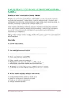 zapowiedź - KARTA PRACY - czytanie ze zrozumieniem - E8 - cz.3 - strona 1