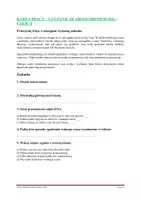 zapowiedź - KARTA PRACY - czytanie ze zrozumieniem - E8 - cz.4 - strona 1