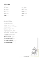 Vorschau - Arbeitsblätter - Dezimalbrüche/ Dezimalzahlen (Arbeitsblätter) - Seite 2