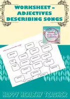 förhandsvisning - Song analysis - vocabulary help - försättsblad
