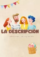 Vista previa - Tarjetas / Manipulativos - Descripciones de personas, animales, objetos y paisajes - Portada