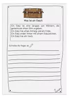Vorschau - Arbeitsblätter - Satz/Umstellprobe/Satzglieder/Arbeitsblätter - Seite 1