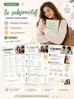 Vorschau - Arbeitsblätter - Subjonctif Présent einfach erklärt - Deckblatt
