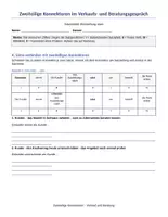 Vorschau - Arbeitsblätter - Zweiteilige Konnektoren B2 Beruf - Deckblatt