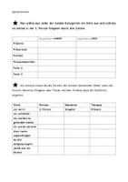 Vorschau - Arbeitsblätter - Sprachwissen Übung 1 Verb - Seite 3