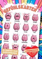 Vorschau - Bildkarten - Gefühlskarten Monster - Deckblatt
