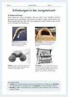 Vorschau - Arbeitsblätter - Erfindungen in der Jungsteinzeit – Werkzeuge, Handwerk, Handel & Tausch (Arbeitsblatt + Kreativaufgaben) - Seite 2
