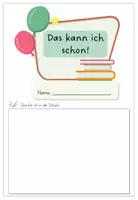 Vorschau - Arbeitsblätter - 2. Klasse Wiederholung | Deutsch, Mathematik & Sachunterricht | Das kann ich schon (19 Seiten) | Schulstart 3. Klasse | Mit Lösungen & Urkunde - Seite 1