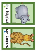 Vorschau - Bildkarten - Safari - Bildkarten DAZ - Seite 2