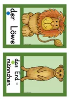 Vorschau - Bildkarten - Safari - Bildkarten DAZ - Seite 3