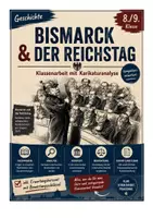 Vorschau - Stundenentwürfe - Klassenarbeit Geschichte (Sek I): Bismarcks Innenpolitik, Reichstag, Karikatur - Deckblatt