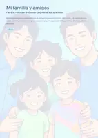Vorschau - Unterrichtsreihen - Mi familia y amigos – Unidad completa de español para principiantes (A1, Secundaria I) - Deckblatt