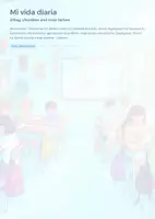 Vorschau - Unterrichtsreihen - Mi vida diaria – Unidad completa de español (A1) | Rutina diaria, horas y verbos básicos - Deckblatt