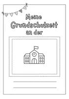 Vorschau - Arbeitsblätter - Erinnerungsbuch - Abschied 4. Klasse - Seite 1