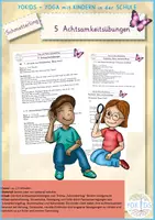 Vorschau - Anderer Materialtyp - Schmetterling 5 Achtsamkeitsübungen - Deckblatt
