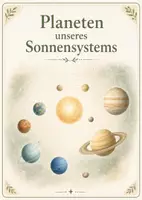 Vorschau - Poster - Lernkarte – Planeten unseres Sonnensystems – Physik – Astronomie und Weltall 6. Klasse - Seite 1