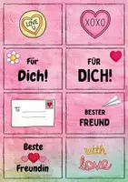 Vorschau - Mal- und Bastelvorlagen - Valentinstag - Liebe im Glas - Seite 3