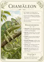 Vorschau - Poster - Lernkarte – Tiere Afrikas – Biologie – Tiere und Lebensräume 6. Klasse - Seite 2