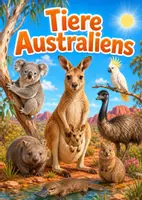 Vorschau - Poster - Lernkarte – Tiere Australiens – Sachunterricht – Tiere 2. Klasse - Seite 1
