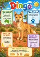 Vorschau - Poster - Lernkarte – Tiere Australiens – Sachunterricht – Tiere 2. Klasse - Seite 2