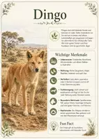 Vorschau - Poster - Lernkarte – Tiere Australiens – Biologie – Tiere und Lebensräume 6. Klasse - Seite 2