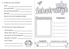 Vorschau - Spiele - Schulrallye zum Schulstart - Seite 1