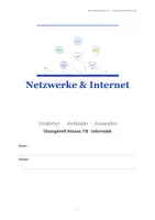 Vorschau - Stundenentwürfe - Digitale Verantwortung Klasse 5–8: KI, Cybermobbing, Datenschutz & Sicherheit im Netz - Seite 1