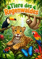 Vorschau - Poster - Lernkarte – Tiere des Regenwaldes – Sachunterricht – Tiere und Lebensräume 3. Klasse - Seite 1