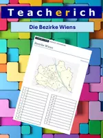 Vorschau - Arbeitsblätter - Die Bezirke Wiens - Deckblatt