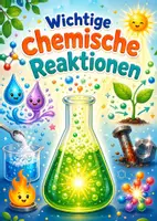 Vorschau - Poster - Lernkarte – Wichtige chemische Reaktionen – Sachunterricht – Stoffe und ihre Eigenschaften 4. Klasse - Seite 1
