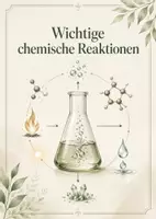 Vorschau - Poster - Lernkarte – Wichtige chemische Reaktionen – Chemie – Chemische Reaktionen 8. Klasse - Seite 1