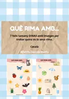 Vista previa - Hojas de trabajo - Què rima amb... tipus veig veig - Portada