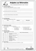 Vorschau - Arbeitsblätter - Reformation Klasse 7 – Martin Luther (Geschichte) - Seite 2
