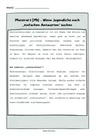 Vorschau - Arbeitsblätter - Rechtsradikalismus im Jugendalter – Argumentatives Schreiben Abschlussprüfung Deutsch 2027 RS BW - Seite 1