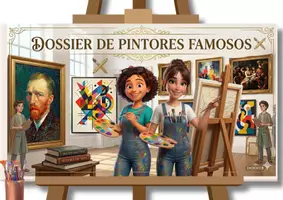 Vista previa - Unidades / Secuencias / Situaciones de Aprendizaje - DOSSIER PINTORES FAMOSOS - Portada