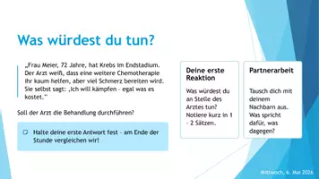 Vorschau - Stundenentwürfe - Ethische Problemfelder: Das Arzt-Patient-Verhaltnis - Seite 2