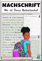 Vorschau - Arbeitsblätter - Materialpaket "Im Klassenzimmer" DaZ / Deutsch - Seite 1