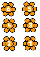 Aperçu - Apprentissages en autonomie - Fleurs des représentations des nombres - Page 2