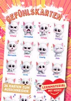 Vorschau - Bildkarten - Gefühlskarten Katzen - Deckblatt