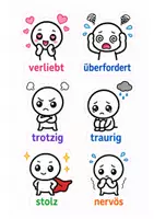 Vorschau - Fördermaterial/Inklusion - Gefühle Karten - Seite 3