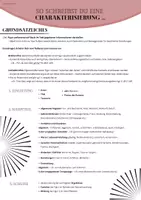 Vorschau - Poster - Merkblätter/Regelblätter Charakterisierung - Seite 1